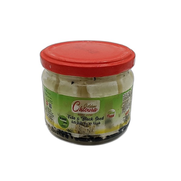 GOLDEN CHTOURA FETA WITH BARAKA SEEDS 400G