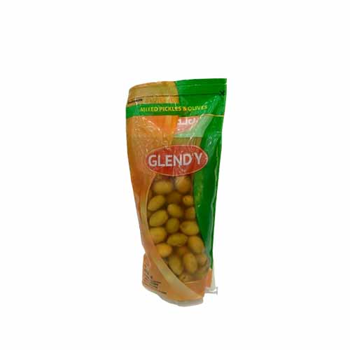 GLENDY GREEN OLIVES 600G