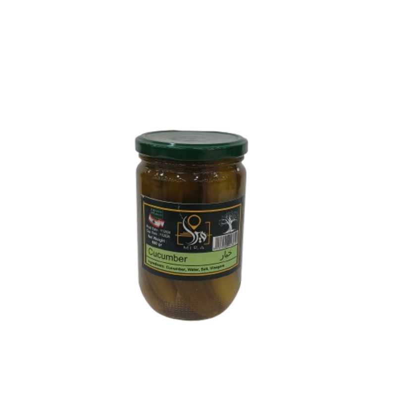 MIRA CUCUMBER PICKLES 600G