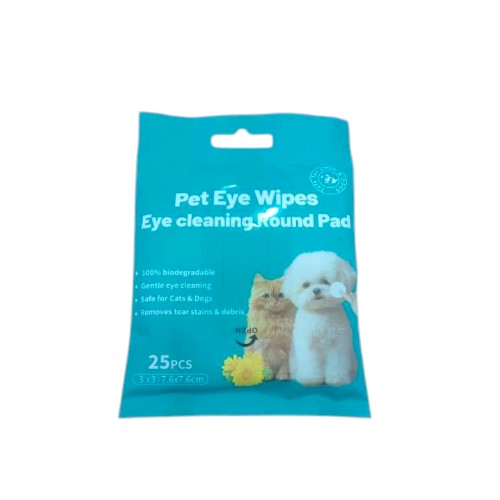 PET EYE WIPES (25 COUNT)