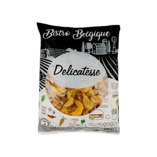BISTRO POTATO SPICY WEDGES 2.5KG MELGIQUE