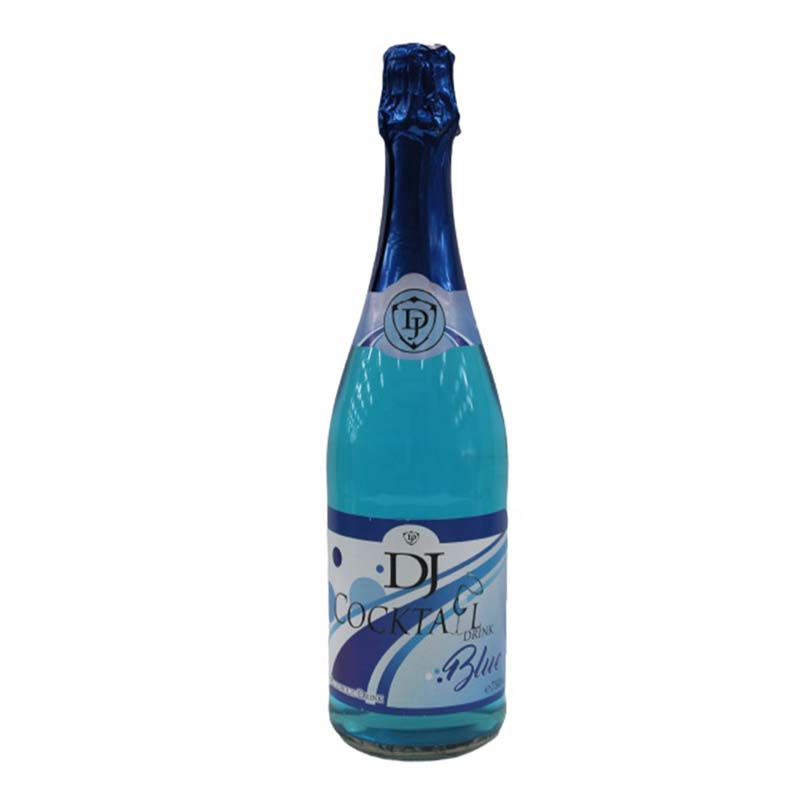 DJ BLUE COCKTAIL SPARKLING DRINK 750ML