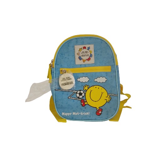 AT MMLM TOTS BACKPACK MR.HAPPY FOOTBALL