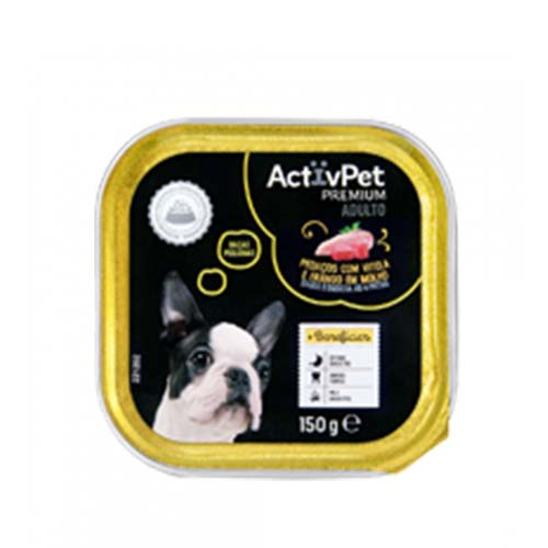 ACTIVPET WET DOG FOOD BEEF GRAVY 150G
