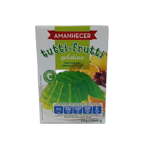 AMANHECER TUTTI-FRUTTI JELLY 170G