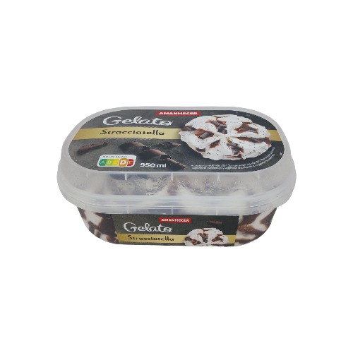 AMANHECER ICE CREAM STRACCIATELLA 950ML