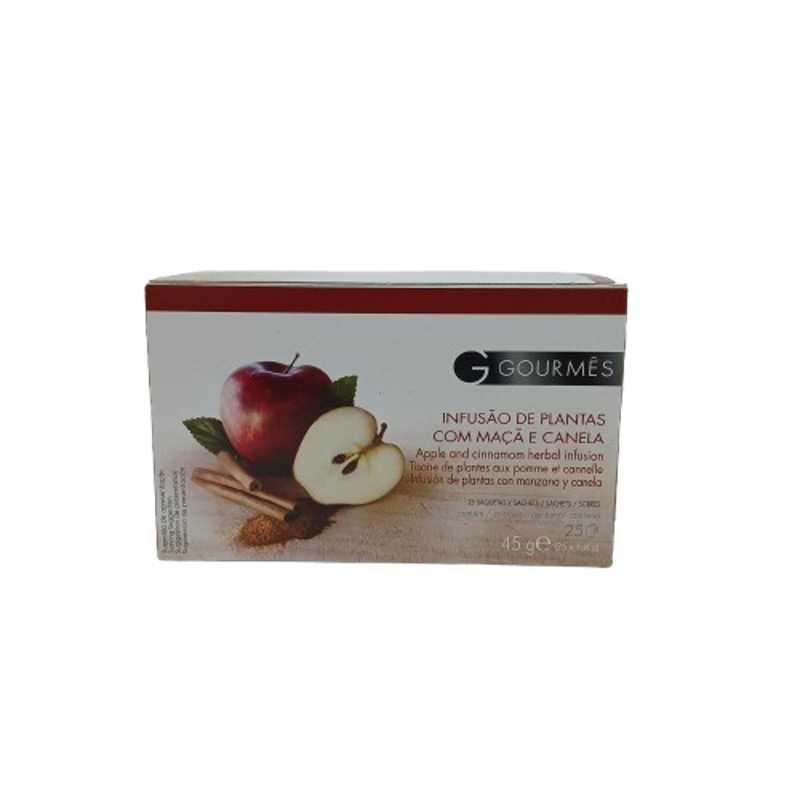 GOURMES TEA BAG 45G APPLE-CINNAMOM