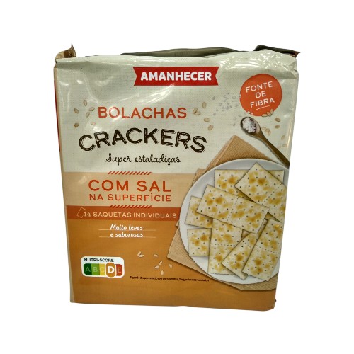 AMANHECER CRACKERS SALTED 500G