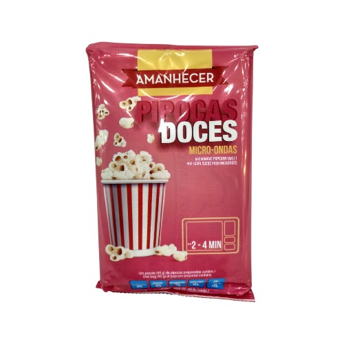 AMANHECER MICROWAVE POPCORN SWEET 90G