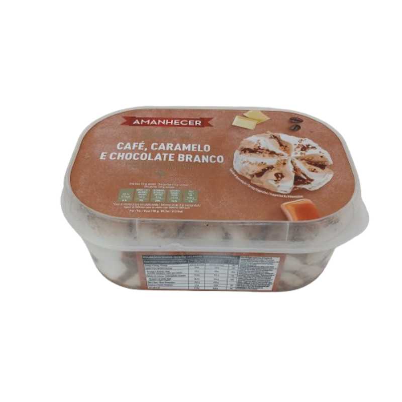 AMANHECER ICE CREAM COFFEE/CHOC/CARAMEL 950ML