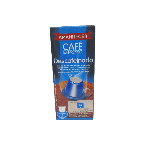 AMANHECER DECAF COFFEE CAPSULES 10PCS