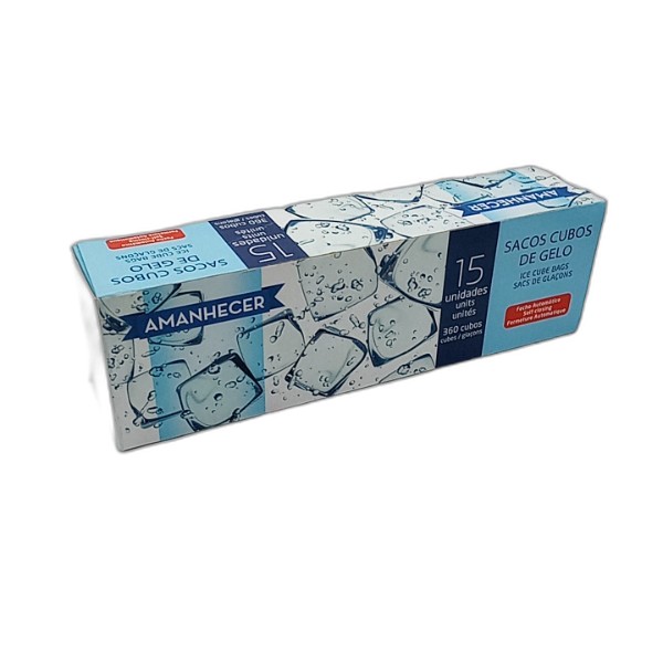 AMANHECER ICE CUBE BAGS 15PCS