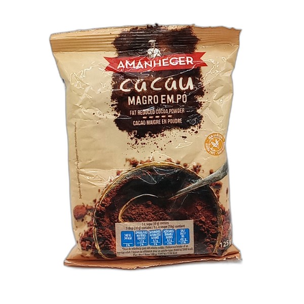AMANHECER FAT REDUCED COCAO POWDER 125G