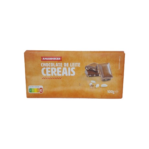 AMANHECER MILK CHOCO 100G PUFFED RICE .