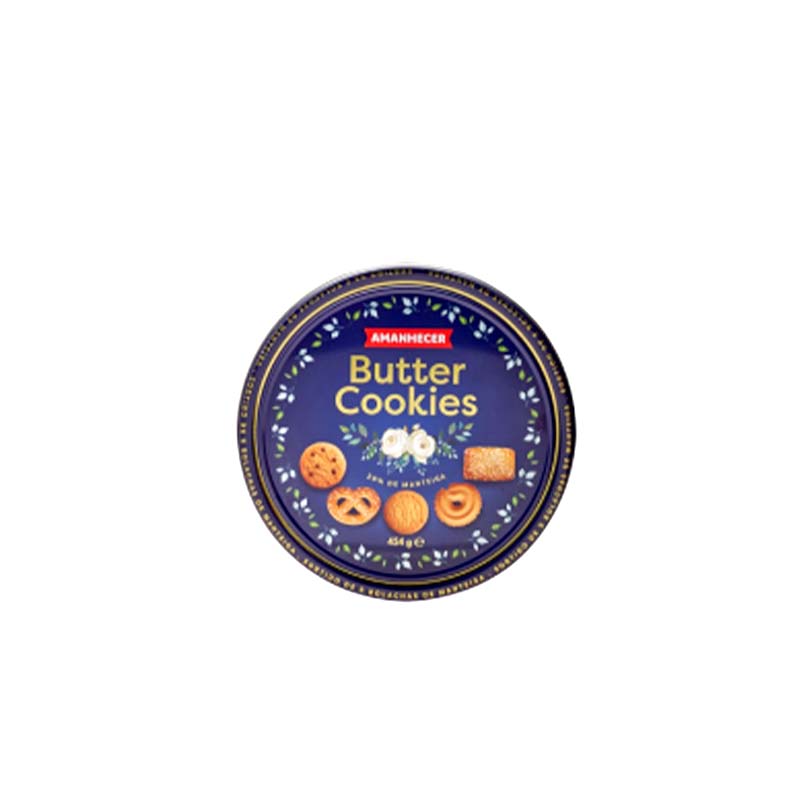AMANHECER BUTTER COOKIES TIN 454G
