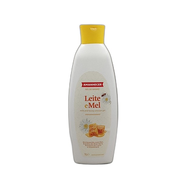 AMANHECER SHOWER GEL MILK  HONEY 1L.