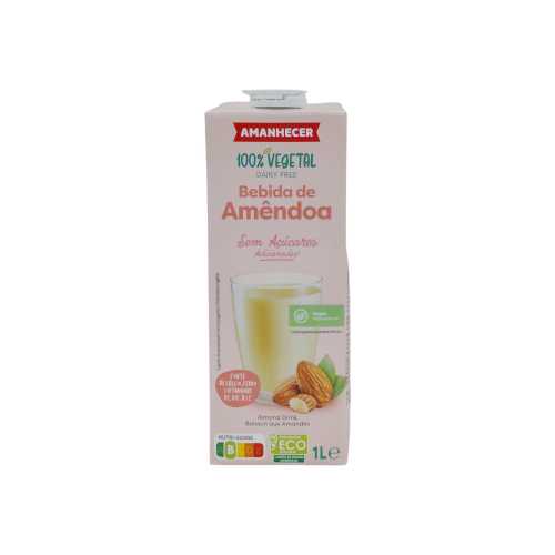 AMANHECER  ALMOND DRINK UNSWEETENED 1L