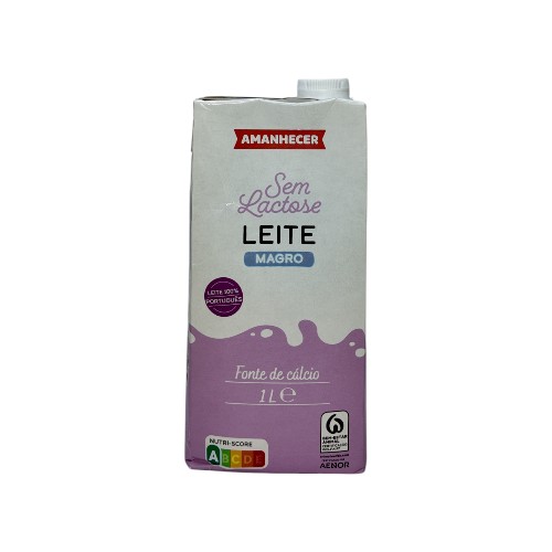 AMANHECER  LACTOSE FREE MILK SKIMMED 1L