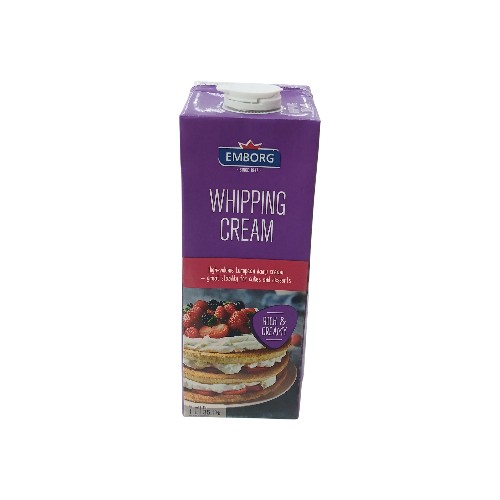 EMBORG WHIPPING CREAM 1L - 1X12