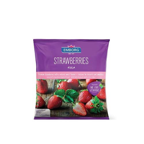 EMBORG STRAWBERRY 450G - 1X24
