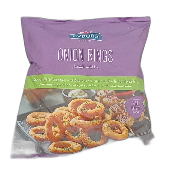 EMBORG ONION RINGS 450G