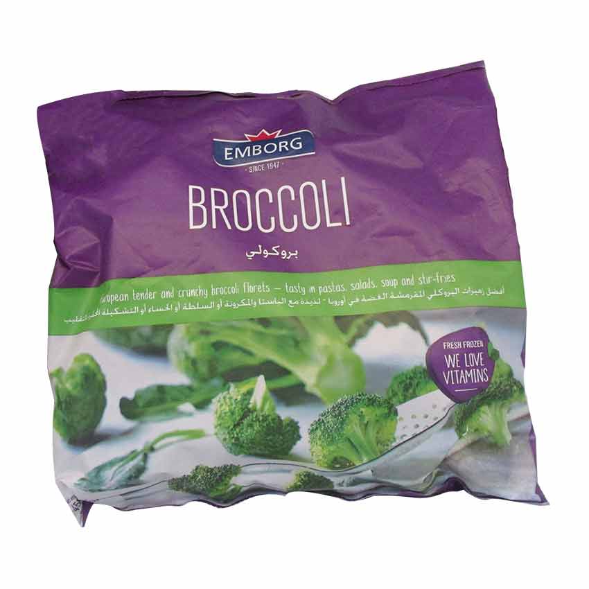 BROCCOLI FLORETS 450G EMBORG