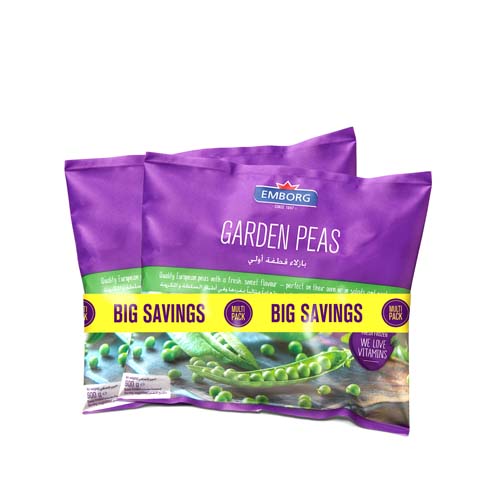 GARDEN PEAS 900G EMBORG