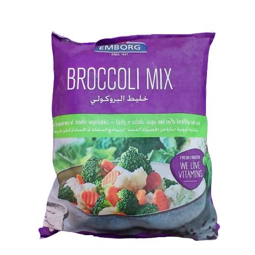 BROCCOLI FLORETS 450G EMBORG