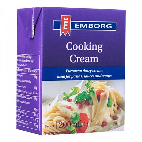 Emborg Cooking Cream 200ml - 1x27