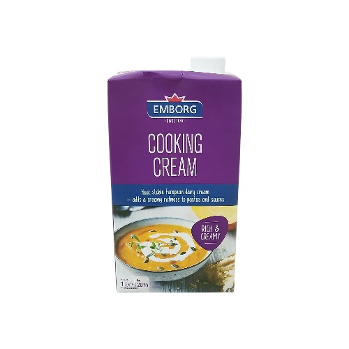 COOKING CREAM 1L EMBORG