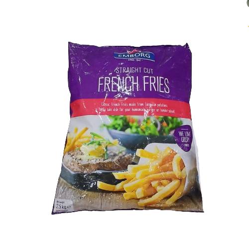 EMBORG FRENCH FRIES 2.5KG