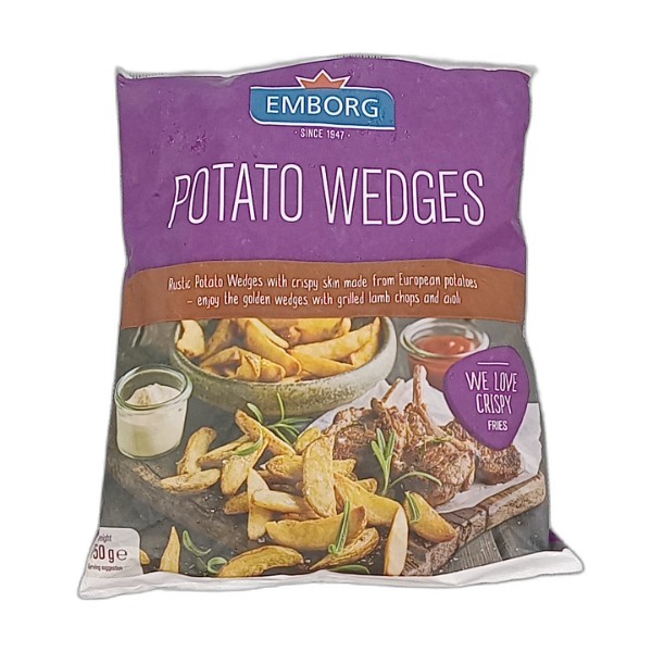 EMBORG POTATO WEDGES 750G