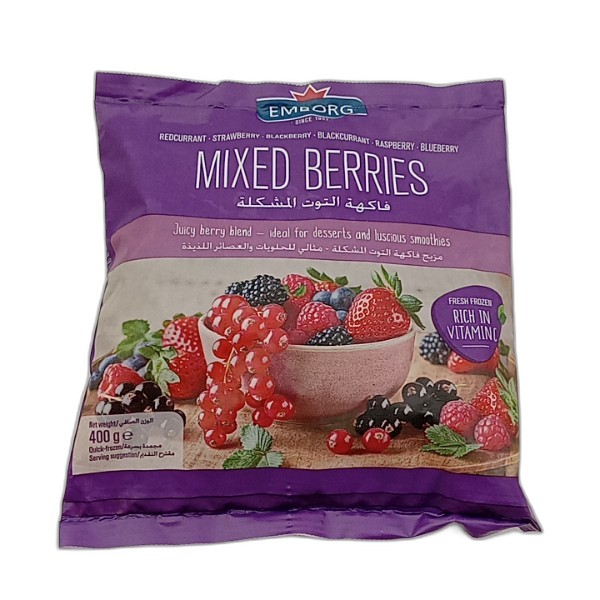 EMBORG MIXED BERRIES 400G