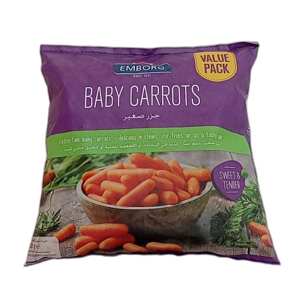 EMBORG BABY CARROTS 900G