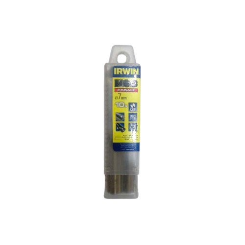 DRILL BIT IRWIN 10PCS 7MM HSS COBALT