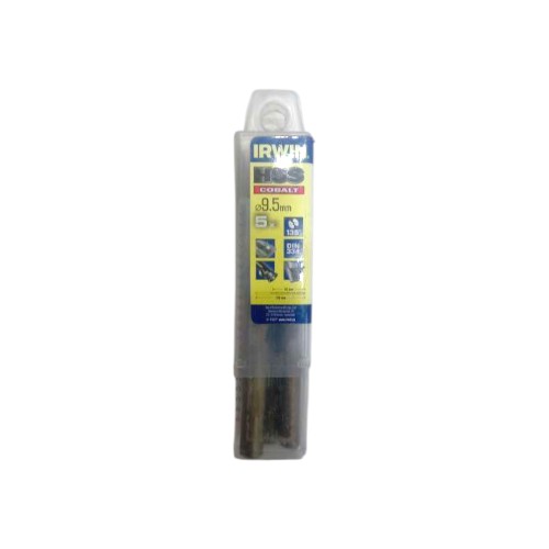 DRILL BIT IRWIN 5PCS 9.5MM HSS COBALT