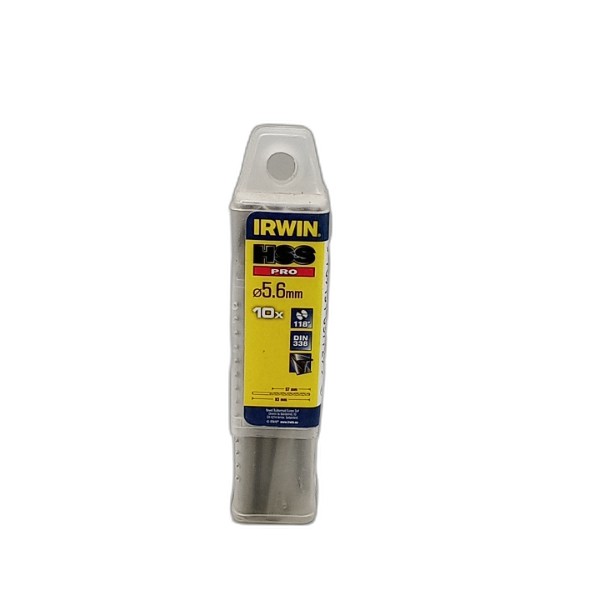 DRILL BIT IRWIN 10PCS 5.6MM HSS PRO