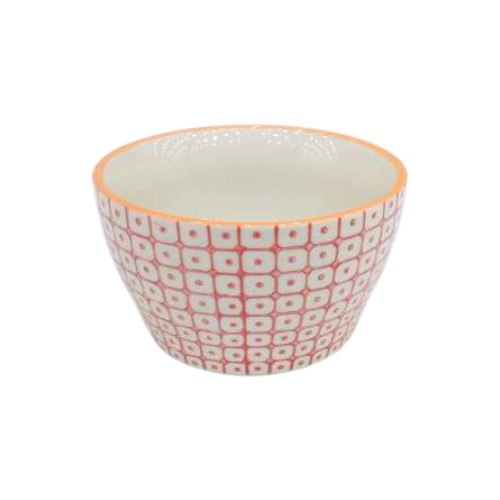 BOWL STONEWARE CARLA 11CM MULTICOL