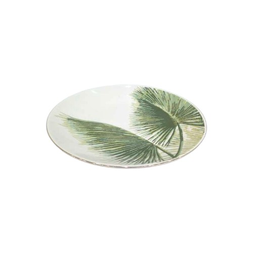 PLATE STONEWARE GREEN 20CM ARUBA