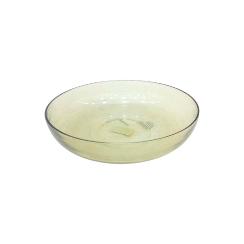 BOWL GLASS BROWN 21CM CASIE