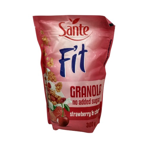 SANTE FIT STRAWBERRY CHERRY GRANOLA 300G
