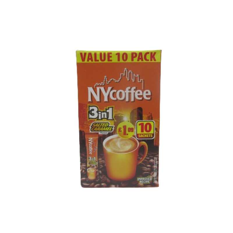 NYCOFFEE 3IN1 SALTED CARAMEL 10S