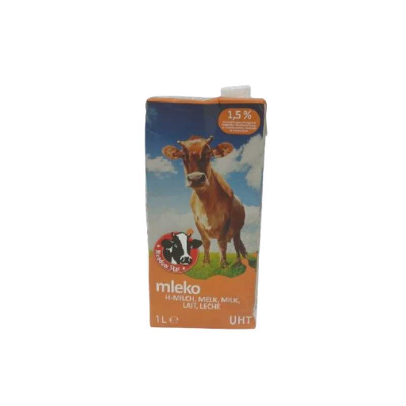 MEADOW STAR MILK SEMI-SKIMMED 1L