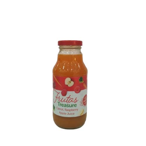 FRUTAS TREASURE CARROT RASPBERRY APPLE JUICE 330ML