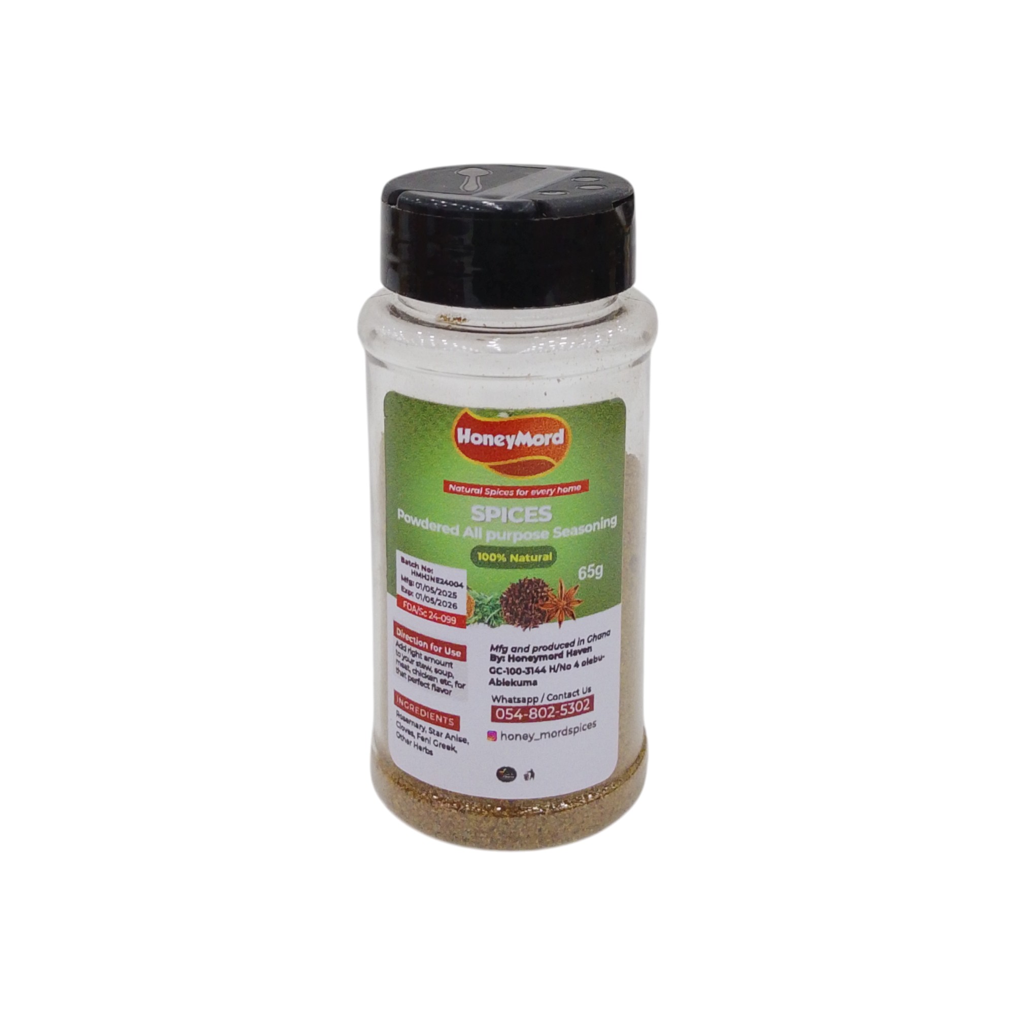 HONEY MORD ALL PURPOSE SEASONING 65G