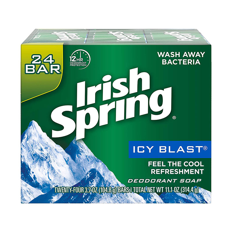 IRISH SPRING SOAP ICY BLAST 3BA