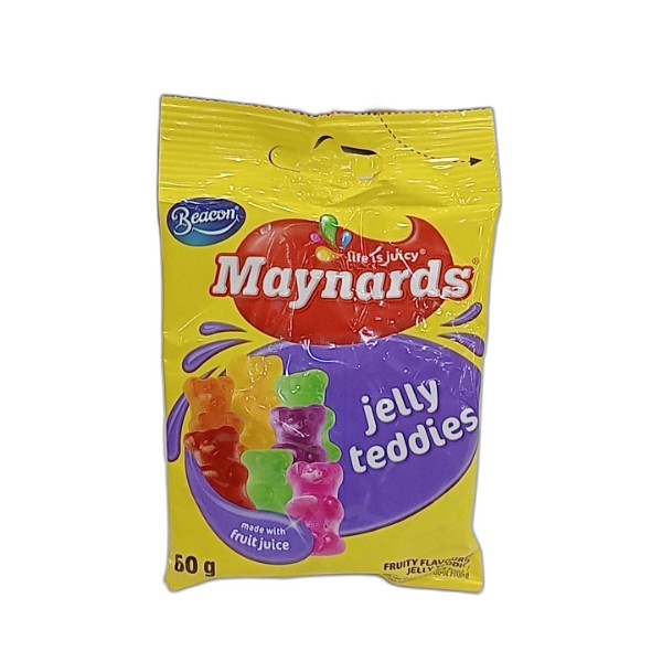 MAYNARDS MINI JELLY TEDDIES 60G