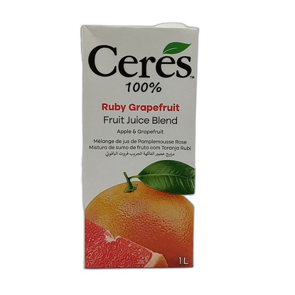 CERES 100% RUBY GRAPE FRUIT 1L