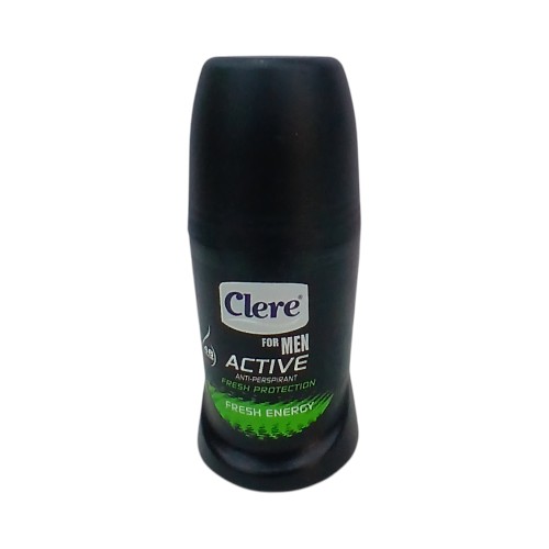 CLERE ACTIVE MEN ROLL ON-FRESH ENERGY 50ML