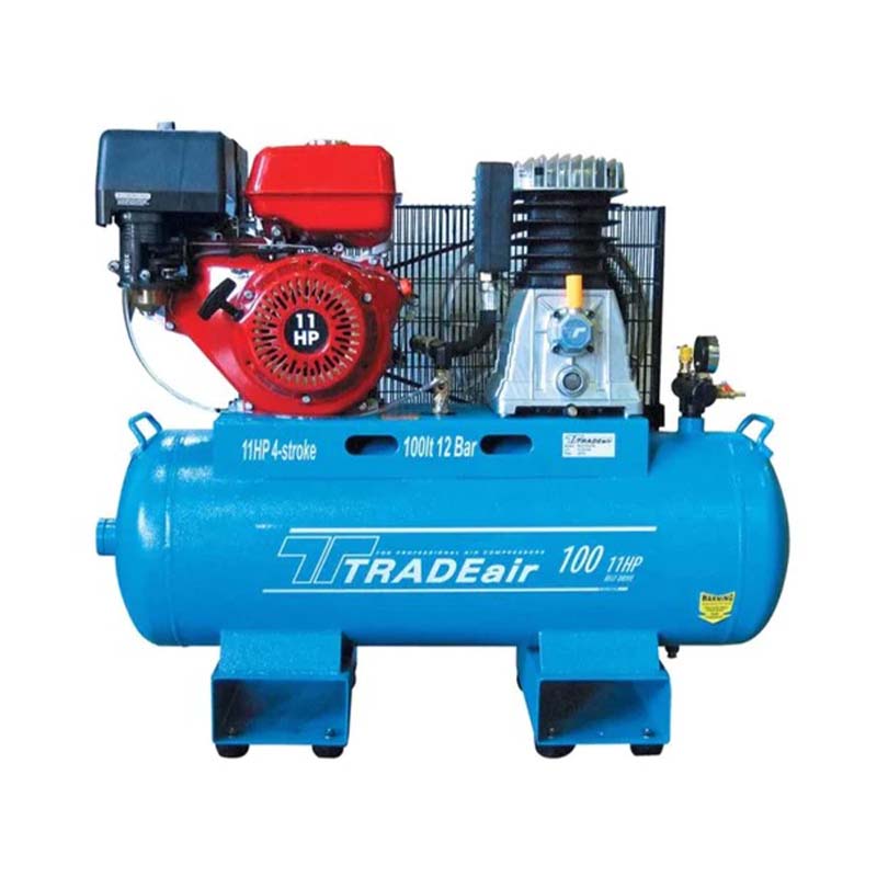 COMPRESSOR 11HP-100L PETROL TRADEAIR